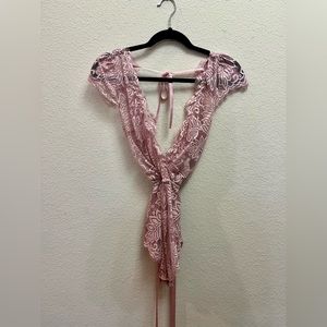 SOLD OUT Sugar Thrillz Sweet Seduction Lace Romper by Dolls Kill in small!